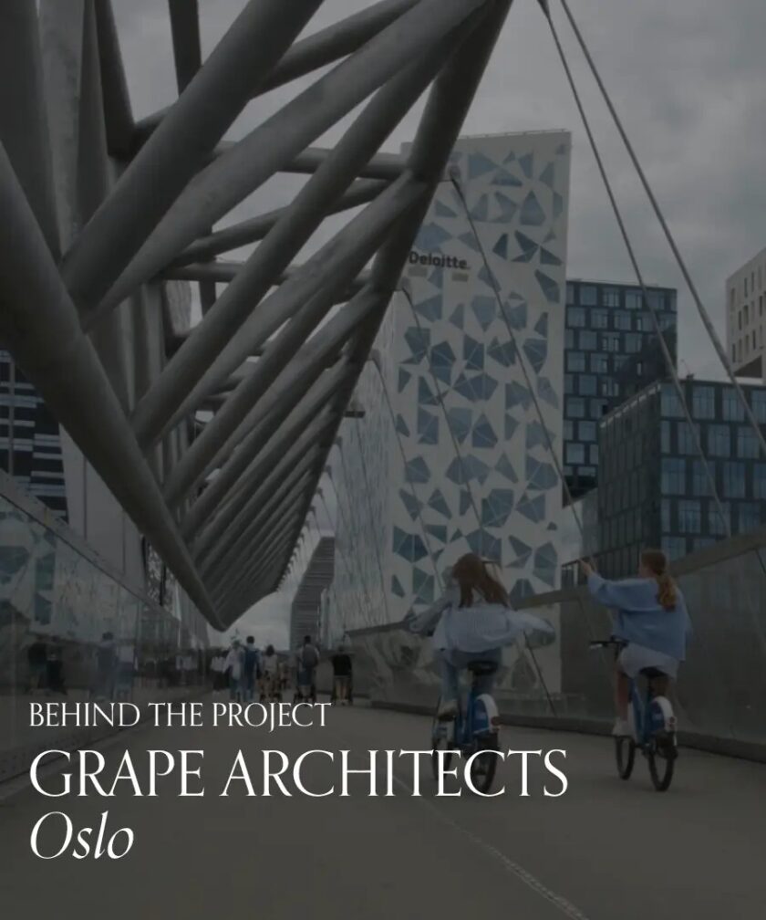 BEHIND THE PROJECT, GRAPE ARCHITECTS
