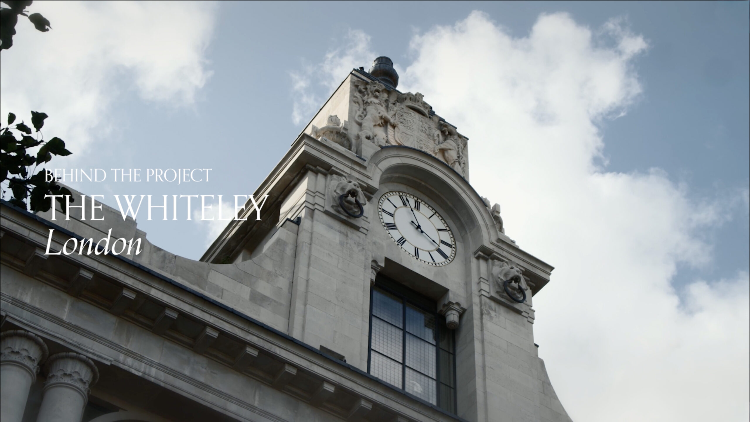 BEHIND THE PROJECT, THE WHITELEY