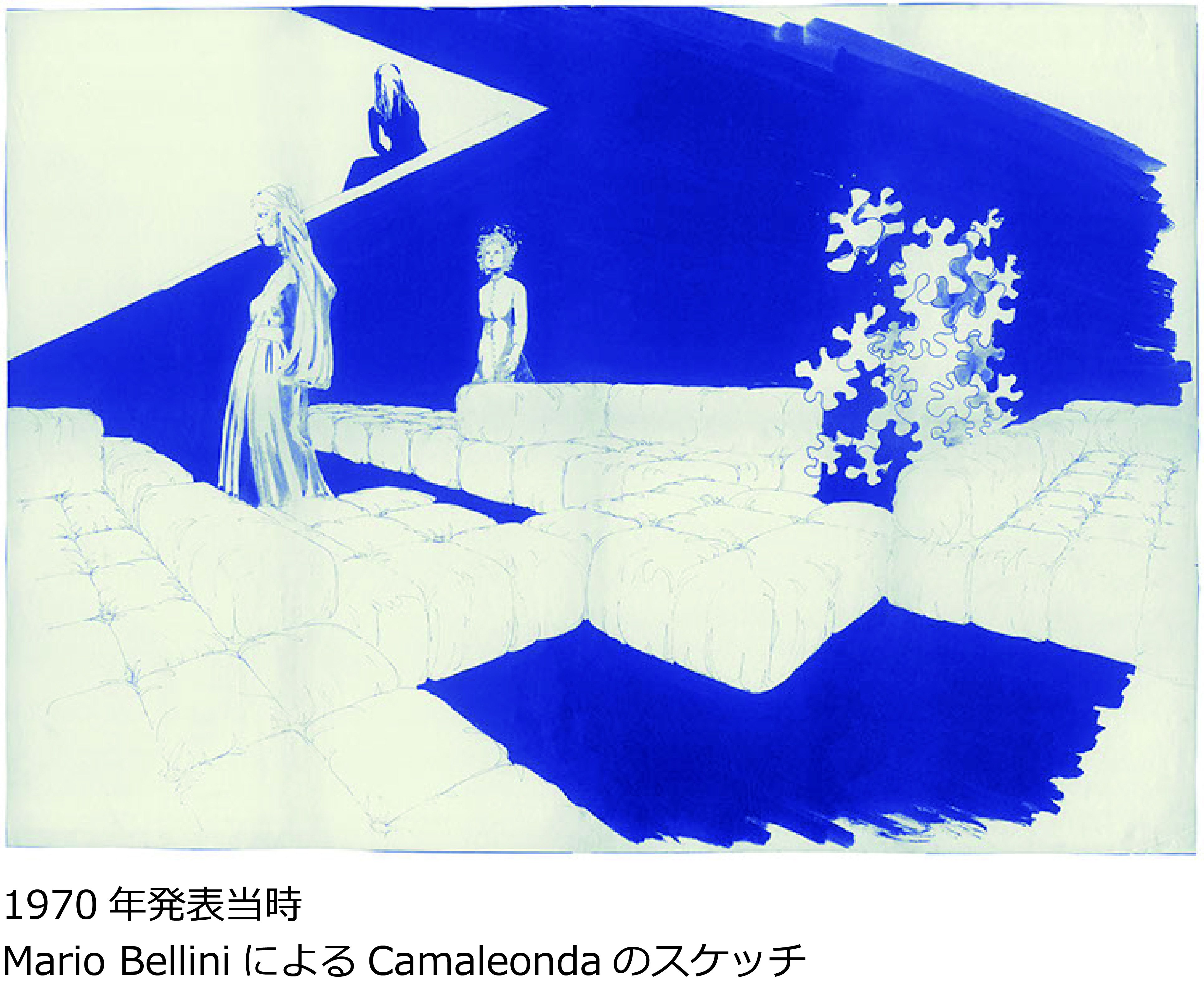 Mario BelliniによるCamaleondaのスケッチ
